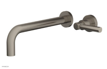 Phylrich Basic 10" Single Handle Wall Lavatory Set - Lever Handle D130-16 - Pewter