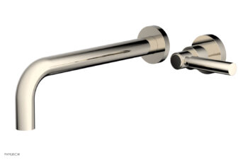 Phylrich Basic 10" Single Handle Wall Lavatory Set - Lever Handle D130-16 - Polished Nickel