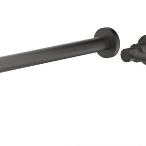Phylrich Basic 12″ Single Handle Wall Lavatory Set – Lever Handle D130-17 – Oil Rubbed Bronze