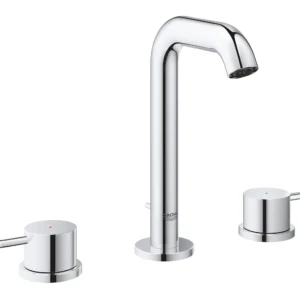Grohe 8-Inch Widespread 2-Handle M-Size Bathroom Faucet 1.2 Gpm in Chrome