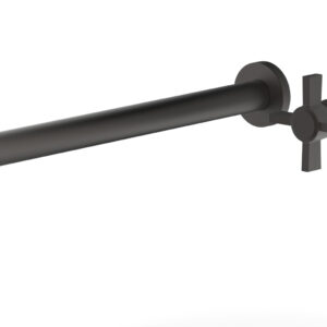 Phylrich Basic 14″ Single Handle Wall Lavatory Set – Cross Handle D132-18 – Oil Rubbed Bronze