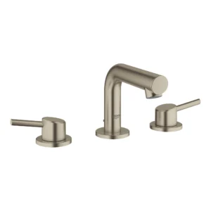 Grohe 8-Inch Widespread 2-Handle S-Size Bathroom Faucet 1.2 Gpm in Brushed Nickel
