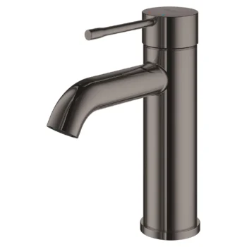 Grohe Single Hole Single-Handle S-Size Bathroom Faucet 1.2 Gpm in Hard Graphite