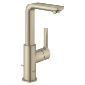 Grohe Single Hole Single-Handle L-Size Bathroom Faucet 1.2 Gpm in Brushed Nickel