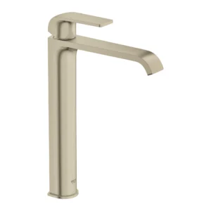 Grohe Single Hole Single-Handle Deck Mount Vessel Sink Faucet 1.2 Gpm in Brushed Nickel