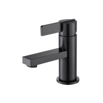 Isenberg Single Hole Bathroom Faucet In Matte Black