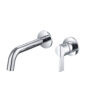 Isenberg Single Handle Wall Mounted Bathroom Faucet In Chrome