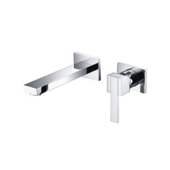 Isenberg Single Handle Wall Mounted Bathroom Faucet In Chrome