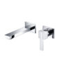 Isenberg Single Handle Wall Mounted Bathroom Faucet In Chrome