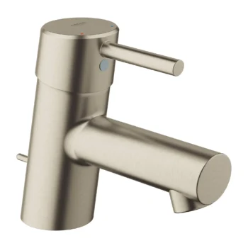 Grohe Single Hole Single-Handle Xs-Size Bathroom Faucet 1.2 Gpm in Brushed Nickel