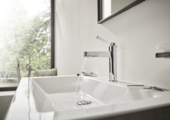 Hansgrohe Finoris Single-Hole Faucet 110 with Pop-Up Drain, 1.2 GPM in Chrome - Image 5