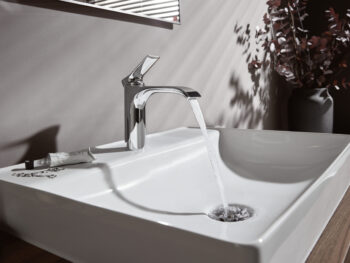 Hansgrohe Vivenis Single-hole Faucet 110 with Pop-Up Drain, 1.2 GPM in Chrome - Image 2