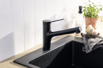 Hansgrohe Zesis  Kitchen Faucet 2-Spray, Pull-Out, 1.75 GPM in Matte Black - Image 2