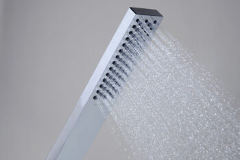 Hansgrohe Pulsify E Baton Handshower 100 1-Jet, 2.5 GPM in Chrome - Image 3