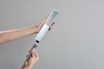 Hansgrohe Pulsify E Baton Handshower 100 1-Jet, 1.75 GPM in Chrome - Image 9