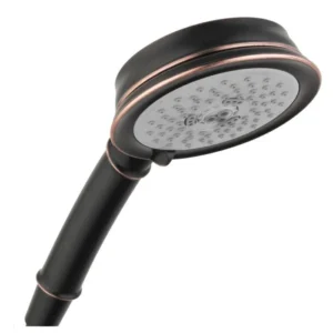 Hansgrohe Croma 100 Classic Handshower 3-Jet, 1.5 GPM in Rubbed Bronze