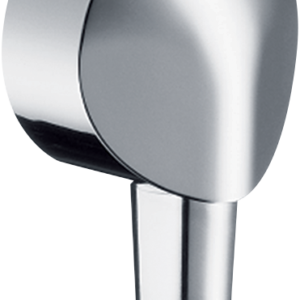 Hansgrohe FixFit Wall Outlet with Check Valves in Chrome