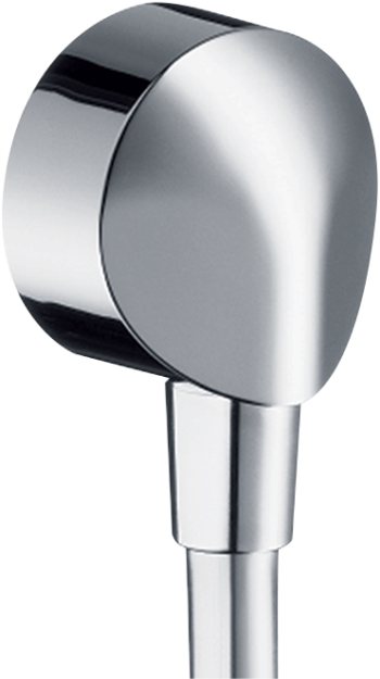 Hansgrohe FixFit Wall Outlet with Check Valves in Chrome