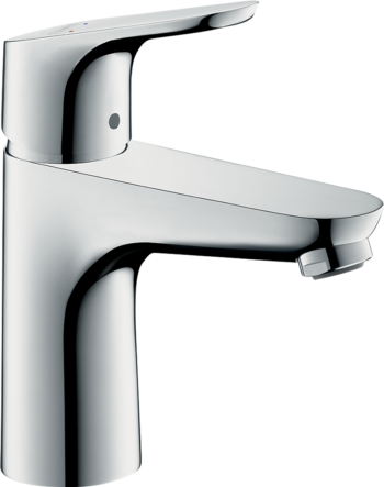 Hansgrohe Focus Single-Hole Faucet 100 with Pop-Up Drain, 1.2 GPM in Chrome