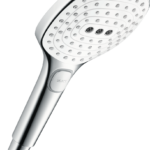 Hansgrohe Raindance Select E Handshower 120 3-Jet, 2.5 GPM in White / Chrome