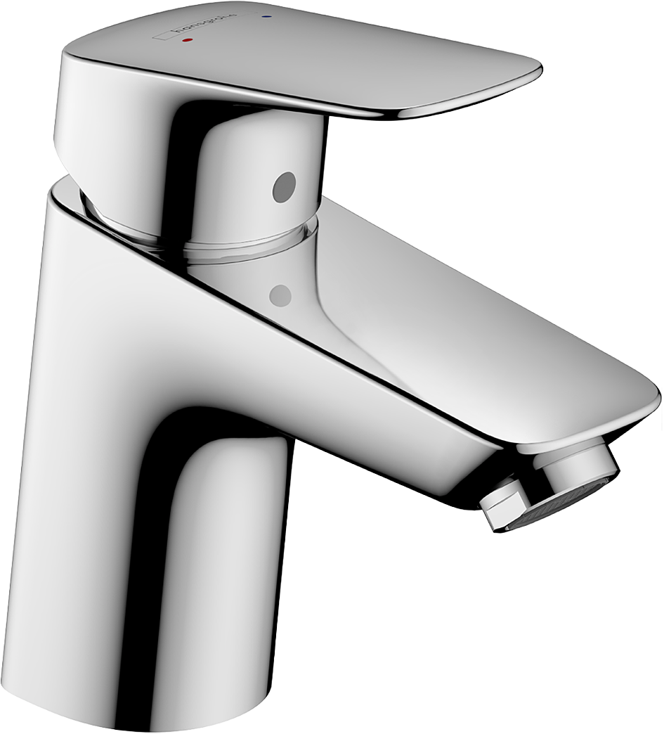 Hansgrohe Logis Single-Hole Faucet 70 with Pop-Up Drain, 1.2 GPM in Chrome
