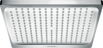 Hansgrohe Crometta E Showerhead 240 1-Jet, 2.5 GPM in Chrome