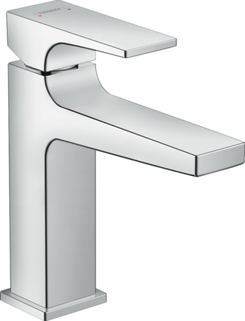 Hansgrohe Metropol Single-Hole Faucet 110 with Lever Handle and Pop-Up Drain, 1.2 GPM in Chrome