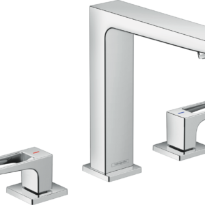 Hansgrohe Metropol Widespread Faucet 160 with Loop Handles, 1.2 GPM in Brushed Nickel