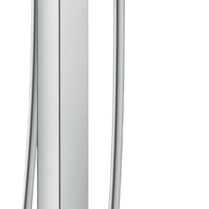 Hansgrohe Metropol Freestanding Tub Filler Trim with Lever Handle and 1.75 GPM Handshower in Chrome