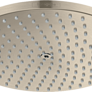 Hansgrohe Raindance S Showerhead 240 1-Jet PowderRain, 1.75 GPM in Brushed Nickel