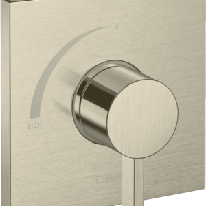Hansgrohe Ecostat Square Pressure Balance Trim in Brushed Nickel