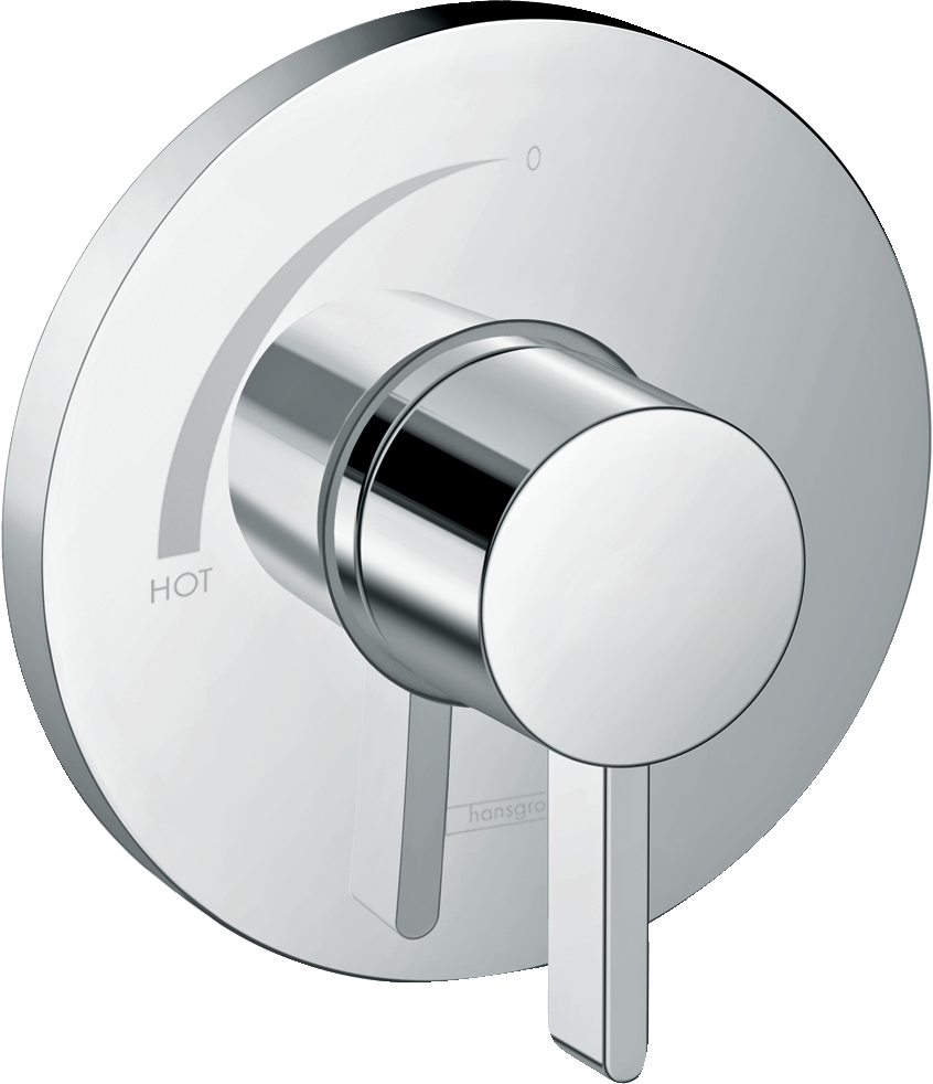 Hansgrohe Ecostat S Pressure Balance Trim in Chrome
