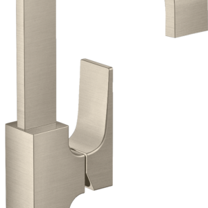 Hansgrohe Metropol Single-Hole Faucet 230 with Lever Handle and Swivel Spout, 1.2 GPM in Brushed Nickel