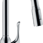 Hansgrohe Allegro N HighArc Kitchen Faucet, 2-Spray Pull-Down, 1.75 GPM in Chrome