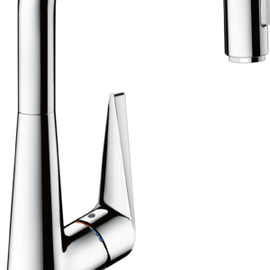 Hansgrohe Talis Select S HighArc Kitchen Faucet, 2-Spray Pull-Out, 1.75 GPM in Chrome