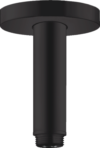 Hansgrohe Raindance E Extension Pipe for Ceiling Mount in Matte Black