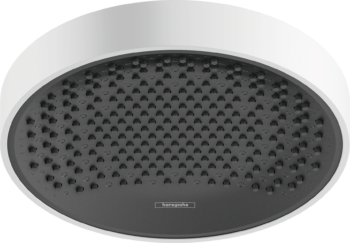 Hansgrohe Rainfinity Showerhead 250 1-Jet, 2.5 GPM in Matte White