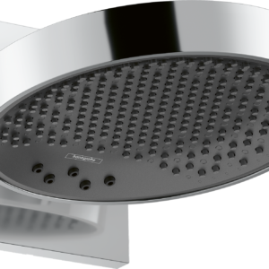 Hansgrohe Rainfinity Showerhead 250 3-Jet with Wall Connector Trim, 1.75 GPM in Chrome