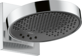 Hansgrohe Rainfinity Showerhead 250 3-Jet with Wall Connector Trim, 1.75 GPM in Chrome