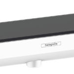 Hansgrohe Rainfinity Wall Outlet 500 with Handshower Holder and Shelf in Matte White