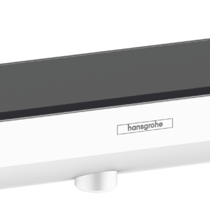 Hansgrohe Rainfinity Wall Outlet 500 with Handshower Holder and Shelf in Matte White