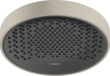 Hansgrohe Rainfinity Showerhead 250 1-Jet, 2.5 GPM in Brushed Nickel