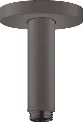 Hansgrohe Raindance E Extension Pipe for Ceiling Mount in Brushed Black Chrome
