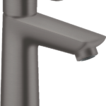 Hansgrohe Talis E Single-Hole Faucet 110 with Pop-Up Drain, 1.2 GPM in Brushed Black Chrome