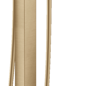 Hansgrohe Metropol Freestanding Tub Filler Trim with Lever Handle and 1.75 GPM Handshower in Brushed Bronze