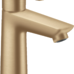 Hansgrohe Talis E Single-Hole Faucet 110 with Pop-Up Drain, 1.2 GPM in Brushed Bronze