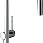 Hansgrohe Talis N Kitchen Faucet, U-Style 1-Spray, 1.5 GPM in Chrome