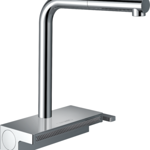 Hansgrohe Aquno Select Kitchen Faucet, 2-Spray Pull-Out, 1.75 GPM in Chrome