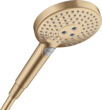 Hansgrohe Raindance Select S Handshower 120 3-Jet PowderRain, 1.75 GPM in Brushed Bronze