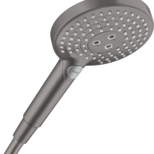 Hansgrohe Raindance Select S Handshower 120 3-Jet PowderRain, 1.75 GPM in Brushed Black Chrome
